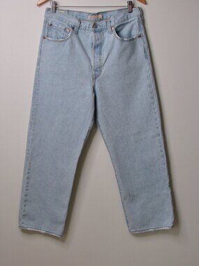 Levi's Ribcage Straight Ankle Jeans Light Wash Levi's Premium Size 31 27L